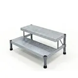 Matisère - Trittleiter Aluminium - 2 Stufen - Breite 1.00m - Mp2-100
