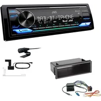 EHO JVC KD-X482DBT Autoradio 1-DIN DAB+ Bluetooth Amazon Alexa