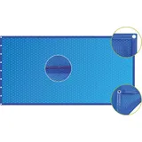 Aqualux für oval 400 μm Luftpolster-Abdeckplane oval für Becken 420 800 cm blau 400 μm