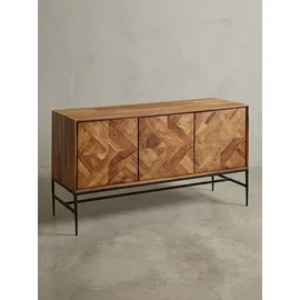 KADIMA DESIGN Sideboard 123 x 70 x 45 cm Braun