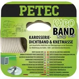Petec Dichtstoff KARO-BAND, Karosseriedichtband, BUTHYL, FLACH, Weiß