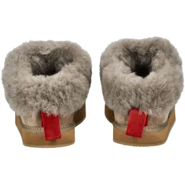 SHEPHERD Hausschuhe Veloursleder Beige 38