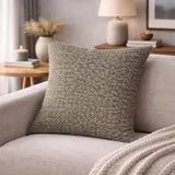 HOME WOHNIDEEN Kissenbezug Fjella 40 x 40 cm Beige