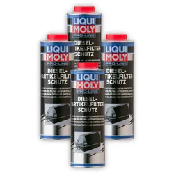 4x 1L LIQUI MOLY 5123 Additiv Pro-Line Dieselpartikelfilter-Schutz Anti Ruß