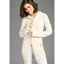 KangaROOS Kapuzenstrickjacke Beige 40/42
