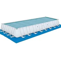 BESTWAY Power Steel Frame Pool Set 956 x 488 x 132 cm inkl. Sandfilteranlage