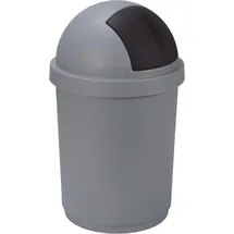 Curver Mülleimer 50 l Silber