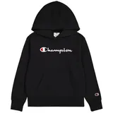 Champion Kapuzensweatshirt, für Kinder, schwarz