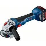 Bosch GWS 18V-10 Professional inkl. 2 x 5,0 Ah + L-Boxx 06019J4004
