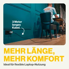 aqiila USB-C auf USB-C 3,0 m Schwarz