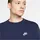 Nike Sportswear Club Fleece Crew Sweatshirt Herren 410 midnight navy/white M