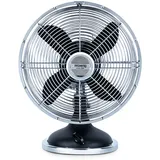 h.koenig JOE50 25 cm Tischventilator Schwarz