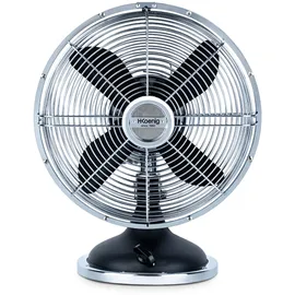 h.koenig JOE50 25 cm Tischventilator Schwarz