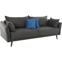 INOSIGN Schlafsofa »Asra« incl. Bettfunktion und Bettkasten, Seitentasche im Armteil, Federkern