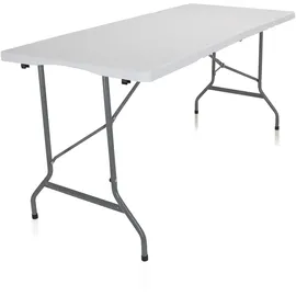 HJH Office Easy Up Multi II Klapptisch 152 x 71 x 75 cm Weiß/Mehrfarbig