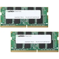 Mushkin Essentials SO-DIMM Kit 32GB, DDR4-2400, CL17-17-17-39 (MES4S240HF16GX2)