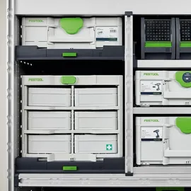 Festool Systainer3 Rack SYS3-RK/6 M 337-Set