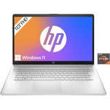 HP 17-cp0271ng AMD RyzenTM 7 5700U Laptop 43,9 cm (17.3") Full HD 16 GB DDR4-SDRAM 512 GB SSD Wi-Fi 5 (802.11ac) Windows 11 Home Silber