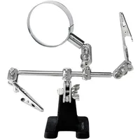 Logilink Helfende Hand mit Lupe / Stütze / Lötgerät