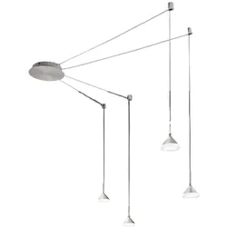 Isabella LED-Hängeleuchter aus Metall und Methacrylat 3410-49-212 Fabas Luce