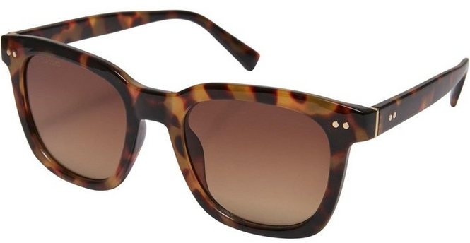 URBAN CLASSICS Sonnenbrille Urban Classics Unisex Sunglasses Naples braun
