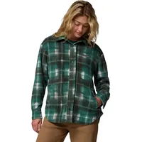 Columbia Damen Benton Springs Hemdjacke 2, Fleecejacke, Rain Forest Omblur,