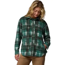 Columbia Damen Benton Springs Hemdjacke 2, Fleecejacke, Rain Forest Omblur,
