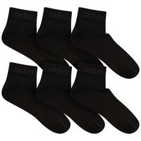 Odlo Unisex kurze Socken 3 Pack ACTIVE, black, 39-41