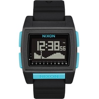 Nixon Herren Digital Quarz Uhr mit Silikon Armband A1307-602-00