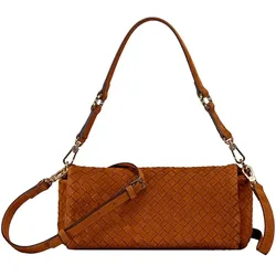 abro Umhängetasche Alaska Weaving Mila Cuoio Damen 