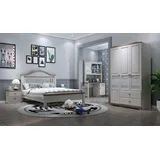 Xlmoebel Komplettschlafzimmer Modernes Schlafzimmer-Set für Jugendliche und Kinder mit Schrank, (Schlafzimmer-Set), Hergestellt in Europa weiß