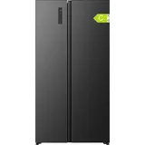 Hisense Side-by-Side Kühlschrank 544L NoFrost Schwarz EEK C
