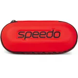 Speedo Unisex Erwachsene Schwimmbrillenetui | Aufbewahrung | Schutz Schwimmbrille, Rot, Einheitsgröße