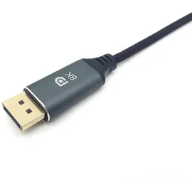 Equip USB-C-zu-DisplayPort-Kabel 1,0 m Grau
