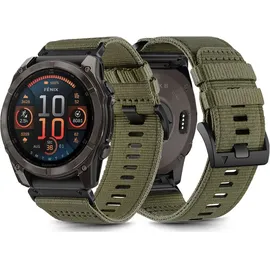 TECH-PROTECT Nylonband Garmin Fenix ​​​​5X / 5X PLUS 6X Pro 7X 8 51 mm) – grün