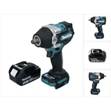 Makita DTW 700 F1 Akku Schlagschrauber 18 V 700 Nm 1/2" XPT Brushless + 1x Akku 3,0 Ah - ohne Ladegerät