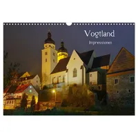 Calvendo Vogtland - Impressionen (Wandkalender 2026 DIN A3 quer),