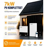 7 kW PV-Komplettset mit 7000W Wechselrichter + 7.6kWh Speicher + Jolywood PV Module