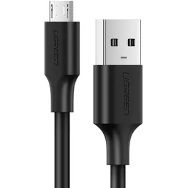 UGREEN USB-A für Micro-USB 2A, 1 m, Schwarz