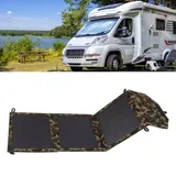 Tragbares Solarpanel [hochleistung] 30 W Monokristallin 12 V Dual-usb-smart-ladegerät Für Auto, Camping, Leicht, Erweiterbar