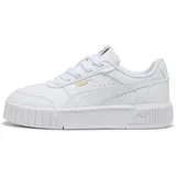 Puma Carina Mia Kinder Weiß/Gold 33