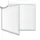 ISOLED LED Panel Business Line 600 1 eckig weiß RAL 9016