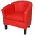 Mendler Lounge-Sessel HWC-O17 Kunstleder 0 x 0 x 0 cm rot