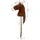 HKM Hobby Horse Premium Dunkelfuchs