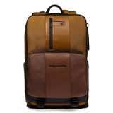 Piquadro Brief 2 Special Rucksack 45 cm Laptopfach brown-leather