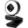 Logilink UA0384 - Full-HD-USB-Webcam, 76°, Dual-Mikrofon, Autofokus, Ringlicht, Stativ, Schwarz
