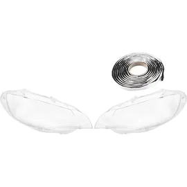 Lst 2x Scheinwerfer Glas Streuscheibe links rechts Set für BMW X6 E71 E72 2007-2014