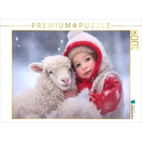 Calvendo Puzzle Winterwärme 1000 Teile Lege-Größe 64x48cm Foto-Puzzle für
