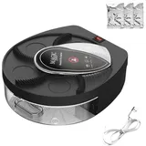 Elektrische Fliegenklatsche 360° drehbar. Elektrische Fliegenfalle mit USB-Stecker und Wandhalterung für Zuhause, Küche, Restaurant, Hotel, Bar.