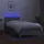 vidaXL Boxspringbett 100 x 200 cm Hellgrau